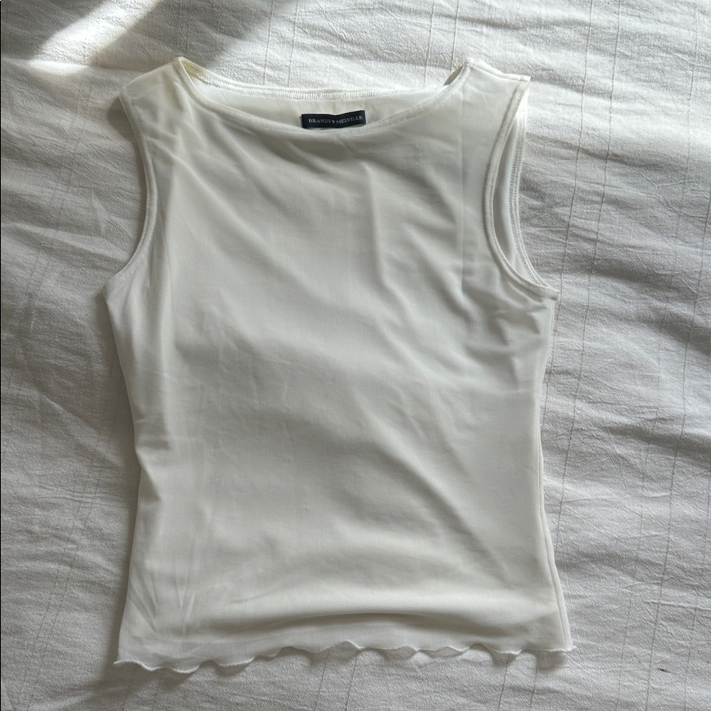 Brandy Melville Cream Top
